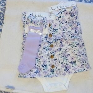 Nicolle Miller 4 PC Orchid Hush Bloomer Set 3/6 M
